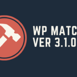 WP MATCH Ver3.1.0
